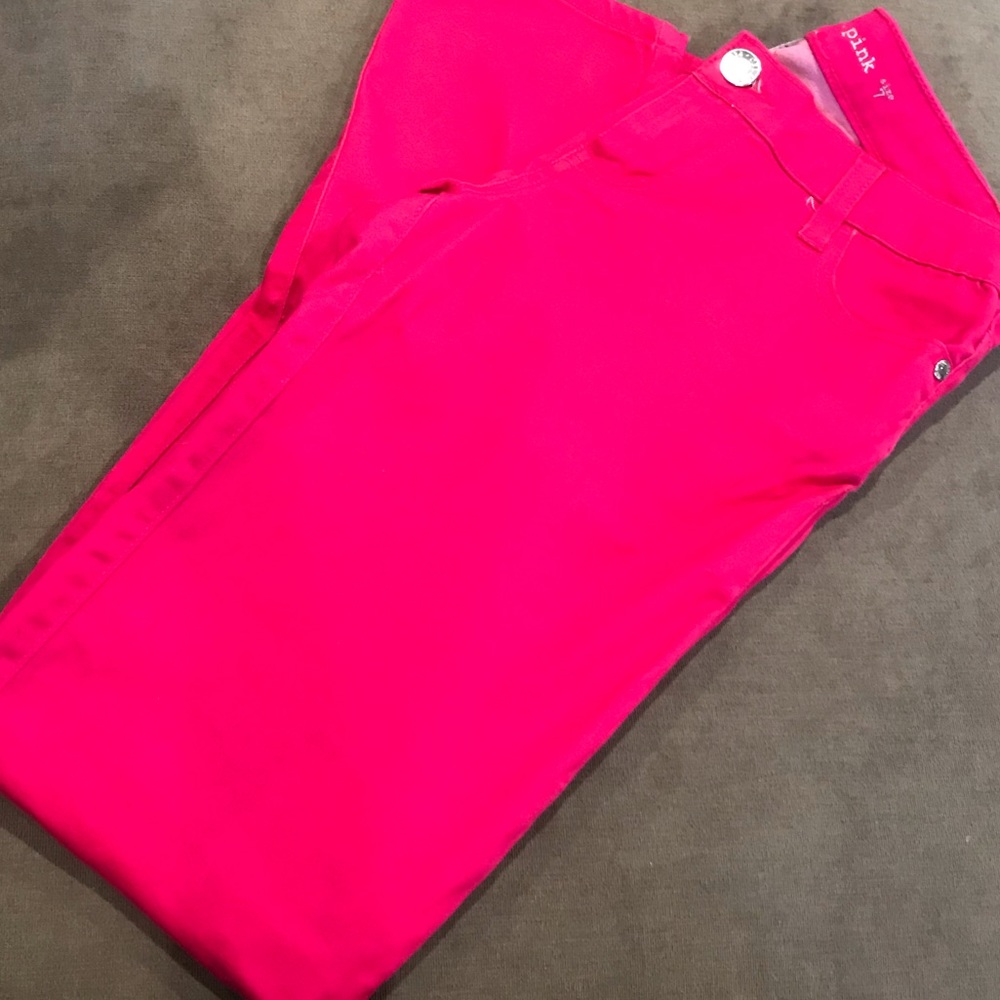 Macy’s Celebrity Hot Pink Jeans
